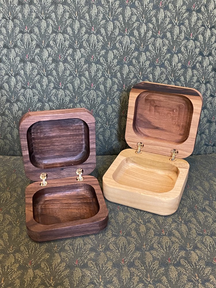 Jewelry & Ring Boxes - Blue Bell Woodworks